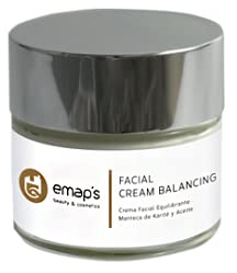 EMAP's Beauty Seborregulatorische Gesichtscreme 50 ml - Sofortiger Lifting-Effekt dank Hyaluronsäure und Sheabutter - speziell für fettige Haut