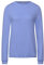 STREET ONE Damen T-Shirt, Blau(shiny blue melange), 38