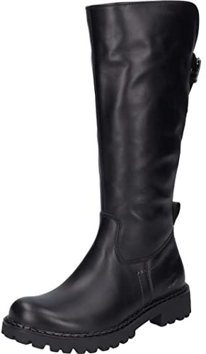 Josef Seibel Damen Klassische Stiefel Marta 15,Weite G (Normal),Wechselfußbett,langschaftstiefel,reißverschluss,schwarz,40 EU
