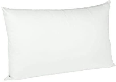 sleepling Satin Kissenbezug, Kissenhülle Seitenschläferkissen aus 100% seidig weicher Baumwolle, Bezug Stillkissen, 60 Grad, Ökotex 100, Made in EU, 40 x 145 cm, weiß