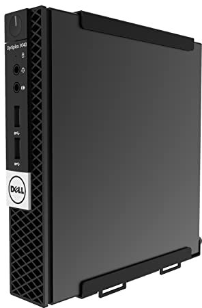 JINGCHENGMEI Wall Mount Compatible with Dell OptiPlex Micro Form Factor Case, VESA and Under Desk Available, Fits MFF 7070, 7060, 7050, 5070, 5060, 5050, 3040, 3046, 3050, 3060, 3070, 3080 and More