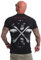 Yakuza Herren Cruel V02 T-Shirt, Schwarz, L