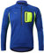 IUNSER Pullover Radtrikot Herren Langarm Mountainbike Shirt Fahrradbekleidung 4 Taschen Fahrrad Winter Kleidung (Dark Blue, S)