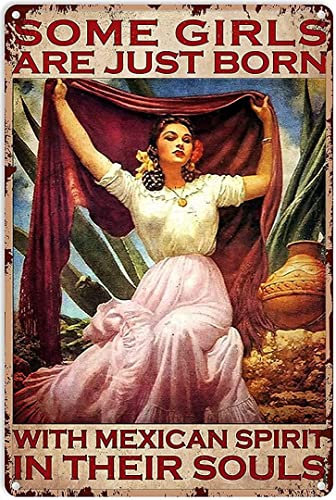 20 x 30 cm, bella ragazza messicana poster, Ome Girls Have Mexicanpirit In Theiroul, Ic Art Garage Wall Art Poster