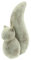 FRANK FLECHTWAREN Terracotta-Eichhörnchen Emil, schwere Qualität Maße: Höhe 28 cm