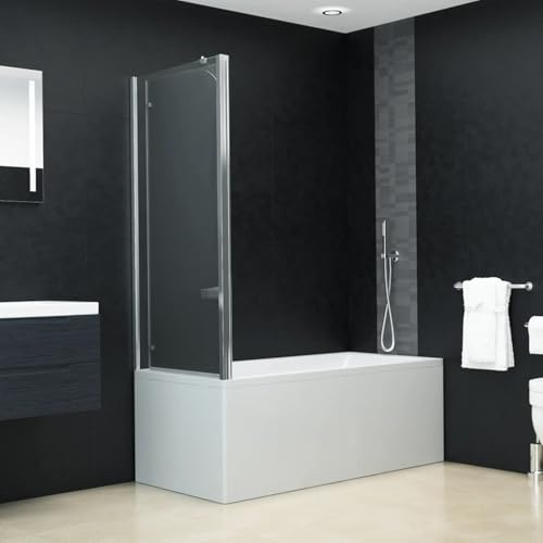 Homgoday Box Doccia Pieghevole a Libro in ESG 120x68x130 cm c