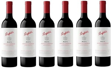 6x 0,75l - Penfolds - Max's - Shiraz & Cabernet - South Australia - Australien - Rotwein trocken