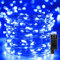 Luci Albero di Natale 30M 300 LED, Catena Luminosa Filo di Rame Blu Impermeabile Luci di Natale da Esterno Interno Natalizie Decorazioni per Halloween,Festa,Casa, Nozze,Giardino,Matrimonio,Balcone