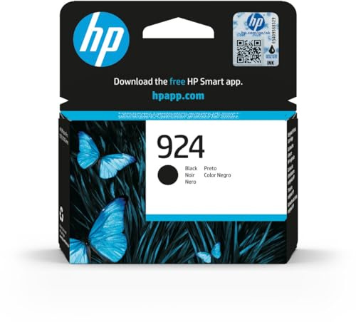 HP Original 924 Tintenpatrone, Schwarz
