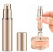 POTWPOT Perfume Atomiser, 5ML Refillable Perfume Spray Bottle Travel Size, Nano Mist, Bottom Pump, Leak Proof Cologne Dispenser for Women and Men (Golden)
