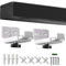 suptek Universal Soundbar Wall Mount Bracket – Adjustable Depth for Dolby Atmos Soundbars – Compatible with Samsung, Vizio, LG, Sony, Bose & More (SBR001HDW)