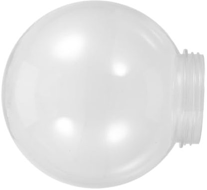 BESTYASH klarer Pendelleuchte Klarglaskugeln für Leuchten Ersatzglas für Deckenventilatorkugeln Austausch der Kugelleuchten Ersatzkugeln für Deckenventilatoren Acryl Transparent