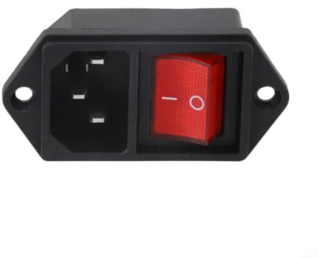 Connecteur IEC C14 avec interrupteur lumineux et indice de 10 A pour une performance optimale