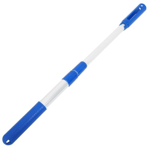 HIAKDOFT Perche Télescopique pour Piscine Aluminium Manche pour Balai De Piscine Rallonge Ajustable pour Nettoyage De