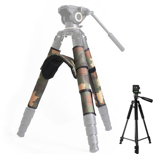 Tripod Leg Sleeve Protector, Tripod Leg Covers - Protective Shoulder Pad Sleeve | Anti-Slip Neoprene Cover, Tripod Leg Protector, Foot Cover Protection
