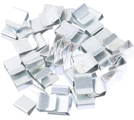 EPIGEIST 25 pezzi Clip Fissaggio Cavi per Rimorchio Resistente Antiruggine e Durevole per Fissaggio Esterno e Carichi Pesanti per Barche e Rimorchi 25pcs