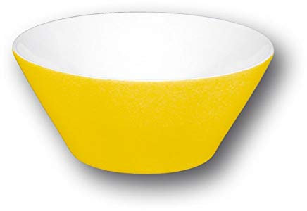 Bol conique jaune - D 13 cm - Napoli