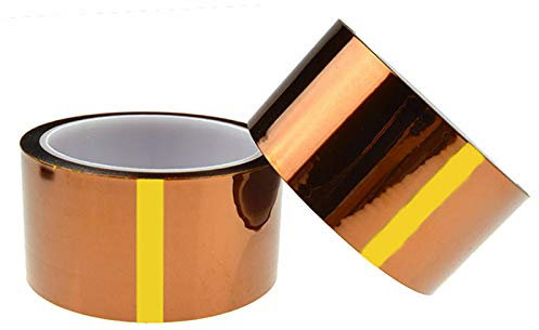 Senris Hochtemperatur-Kapton-Polyimid-Klebeband, hitzebeständig, für 3D-Druckanwendungen, elektrische Isolierung, braun