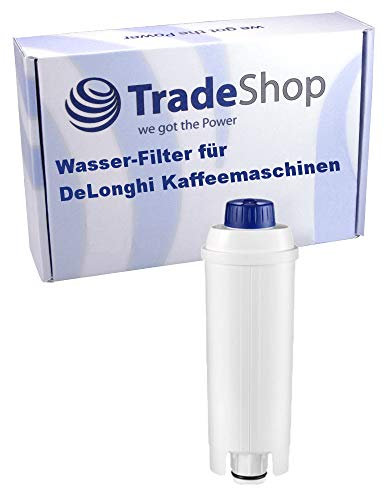 Trade-Shop Wasser-Filter ersetzt DLS C002 SER3017 für DeLonghi Magnifica, Primadonna, Dinamica, Autentica, Cappuccino, Eletta Kaffeevollautomaten