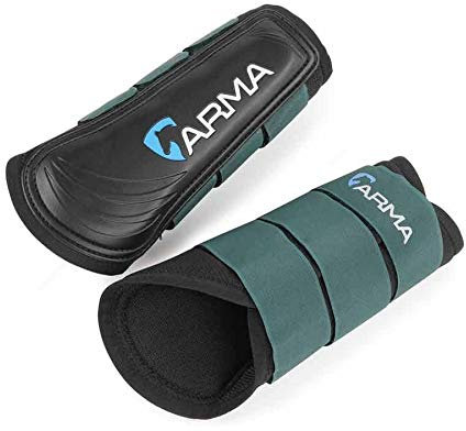 Shires ARMA Air Motion Brushing Boots, Grün , One Size