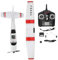 VGEBY RC Flugzeug, 2,4 GHz 3 Kanal Mikro Fernbedienung RC Flugzeug mit festem Flügel Passend für 182 Spielzeug
