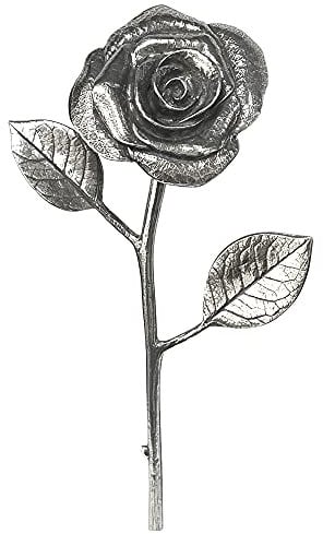 English Pewter Company 10th Tenth Tin Ten 10 Year Wedding Anniversary Everlasting Forever Rose Keepsake Gift [ANN101]