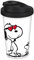 GEDA LABELS to go Becher Peanuts Love 400ml Weiß