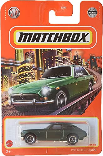 Hot Wheels Matchbox 1971 MGB GT Coupe - Grün 42/100