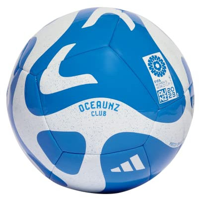 adidas Unisex-Adult Womens World Cup Club Ball, Bright Blue/White, 4