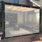 FLSXC Telo Trasparente da Esterno con Occhielli Tenda Impermeabile da Esterno Pannelli Laterali Spessore 0,14 Mm Telone in PVC per Giardino, Garage, Balcone (Color : Clear, Size : 2.5x3m)