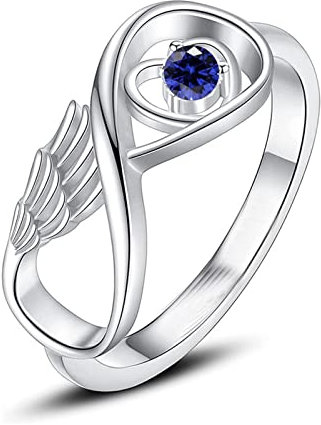 KETIME 9Size Ring Hold Geliebte Asche Einäscherung Urne Ring für Frauen Fingerring Gedenkschmuck