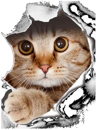 Funny Cat Dog Toilet Seat Cover Lid Sticker Bathroom Wall Art Decoration Decal Bathroom Wall Decal