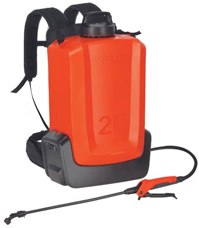 STOCKER - Ergomist pompa a zaino elettrica 20 L 21 V 2,5/5 bar, FPM