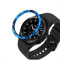 GIOPUEY Stile della Lunetta per Samsung Galaxy Watch 4 Classic 46mm, Bezel Styling Ring Acciaio Inossidabile Anello della Lunetta, Anello Protettivo in Metallo in Lega di Alluminio - A-Blue