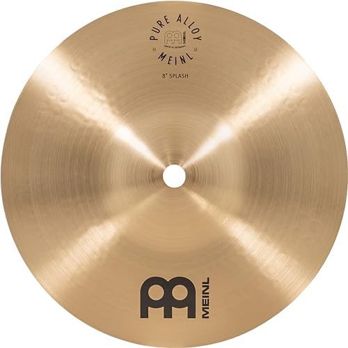 Meinl Cymbals Pure Alloy Traditional 20.3 cm Splash — Made in Germany, 2 Jahre Garantie (PA8S)