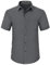Enlision Men's Short Sleeve Dress Shirts Formal Regular Fit Casual Shirt Button Up Business Shirt Grey XXL