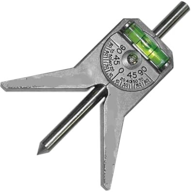 Homoyoyo Outils De Tuyauteur - Règle Métallique Centrale - Outil De Centrage - Outil De Marquage Central Pour Le Centrage Des Tubes - Construction En Acier Au Carbone