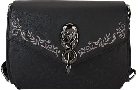 Loungefly Harry Potter Dark Mark Crossbody Bag, Mehrfarbig/Meereswellen (Ocean Tides)