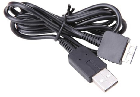 Zhixteu Cable Cargador USB para PS Vita PSV 1000, Cable de Transferencia de Datos Cable de Alimentación de Sincronización Cable de Carga (1m)