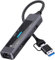USB C Hub HDMI 4K 60Hz 5 in 1 Dockteck Dock Ethernet Adapter MacBook Pro mit LAN RJ45 USB 3.0 HDMI für Tablet Handys Tablet SD TF Card Reader