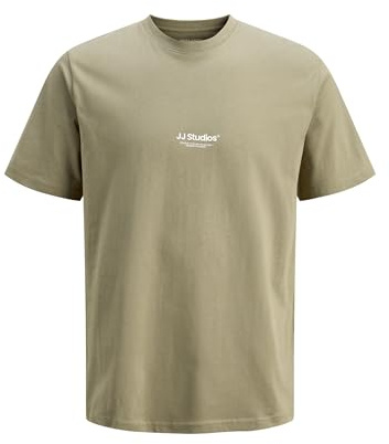 JACK & JONES Herren Male T-Shirt Gedruckt T-Shirt Jjesoho Tee Ss Crew Neck Noos (1er Pack)