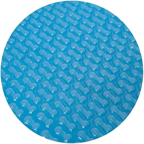 EVOLUTION® Solarplane Light Blue GeoBubble 400 µm - Solarfolie Ø 360 cm für Rundbecken, effiziente Poolabdeckung mit Wärmespeicherung & Verdunstungsschutz