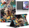 Funda Tablet para Lenovo Legion Y700 (2023) 8.8‘’, Carcasa Diferente Anime One Piece Naruto Dragon Ball Motifs de Cubierta Protectora Cover Plegable Cuero de PU Función de Soporte Protectora Case