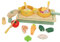 Opilroyn Ensembles de cuisine pour , ustensiles de cuisine en bois avec casseroles, pelles, légumes pour garçons et filles