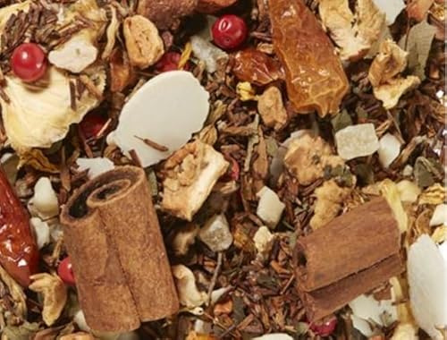 1kg - Weihnachts-Rooibos - HEISSE ANANAS - aromatisierte Rotbuschteemischung - Ananas-Zimt-Mandel-Note
