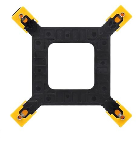 Universal CPU Cooler Backplate Kit for Intel LGA 1151 1700 1851 1366 Sockets, Plastic Motherboard Mounting Bracket, Upgrade Replacement Base Plate for PC Air & Liquid Coolers