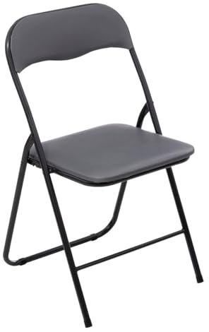 Atmosphéra Lot de 1 chaises Pliantes Grise