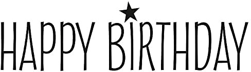 Stempel Happy Birthday