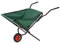 Oypla Lightweight Folding Garden Wheelbarrow Foldable Wheel Barrow