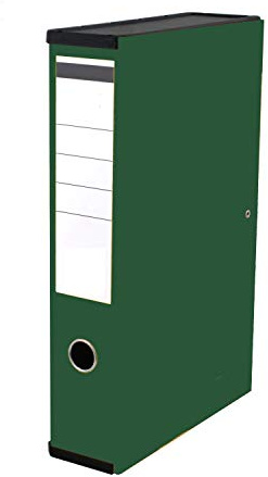 Very Strong Premium Quality Linen Box Files A4 Foolscap (Green)